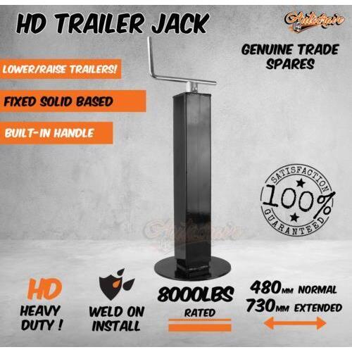 1x Trailer Caravan Boat Jack Stand 3600kg Rated Heavy Duty Extendable Leg