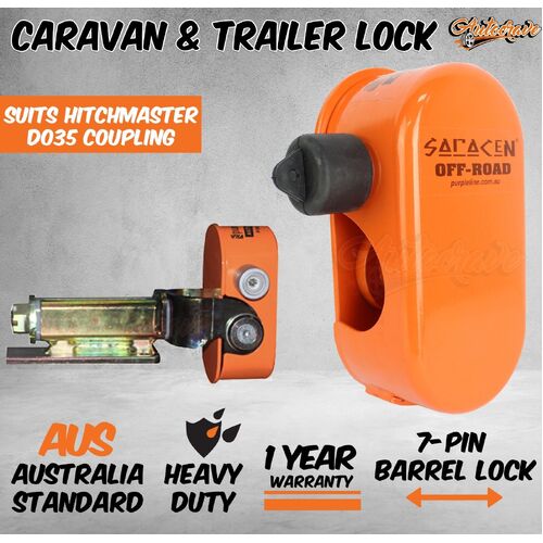 Off Road Lock Hitchmaster & Cruisemaster Do35 / D035 Caravan Lock V1 V2 & V3