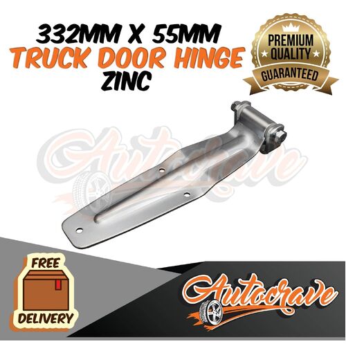 Truck Door Hinge - Zinc Coated -332x55mm Rear Door Hinge Premium Quality