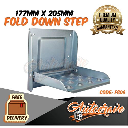 Truck Door Folding Step 4x4 Ute Caravan RV Trailer Utility Ladder Motor Home M6