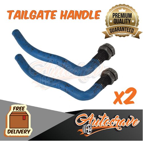 2x Truck Tail Gate Handle Trailer Ute Door Handle, Caravan Trailer, Tailgate