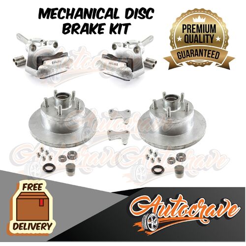 Galvanised Mechanical Disc Brake Kit S.G. Casting Boat Trailer, Caravan Ford LM