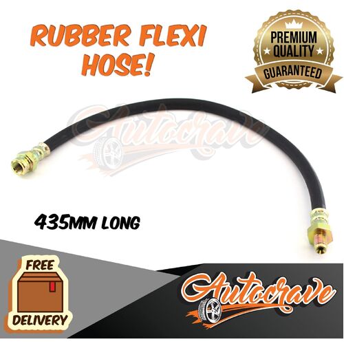 Trailer Flexi Flex Rubber Hose Hydraulic Boat Caravan Brake Hose Male Female Ute