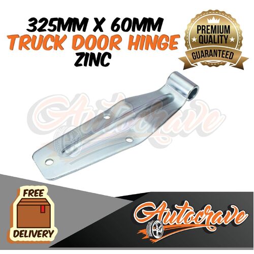 Truck Door Hinge - Zinc Coated -325x60mm Hinge Premium Quality