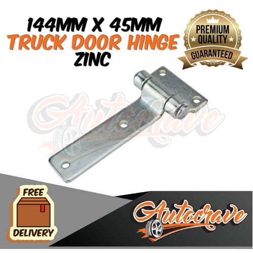 Truck Door Hinge - Zinc Coated -144x45mm Rear Door Hinge Premium Quality