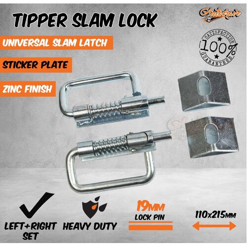 Tipper Slam Lock – Left & Right Set