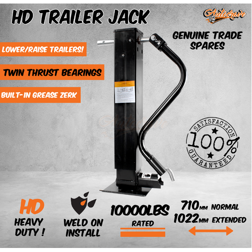 Trailer Jack Stand Wheel 10000Lbs Caravan Trailer Boat Jockey Stabilizer Leg HD